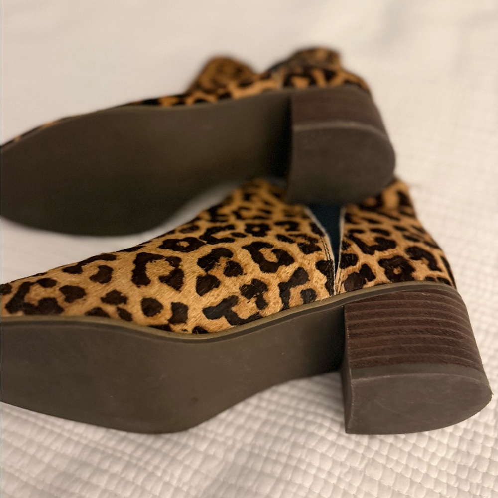 Leopard Print Ankle Boots - Picture 3 of 3